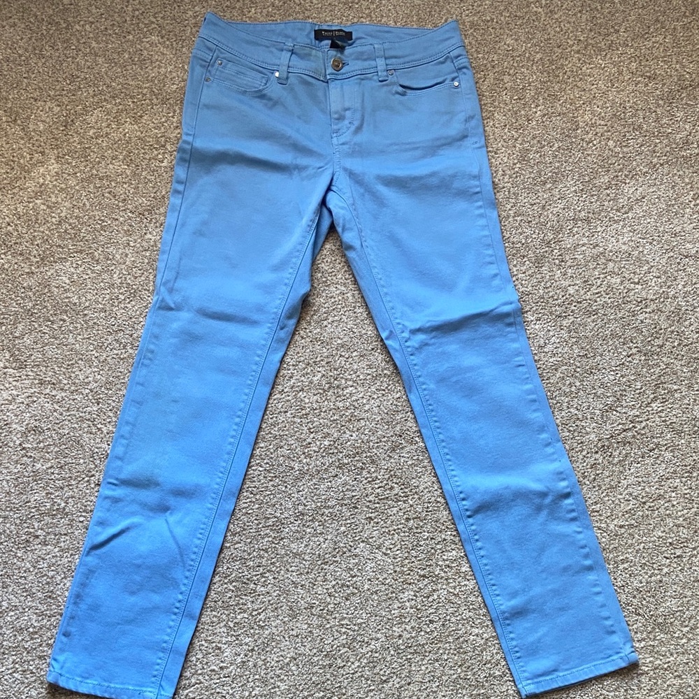 Bright Blue Women’s Straight Skinny Jeans